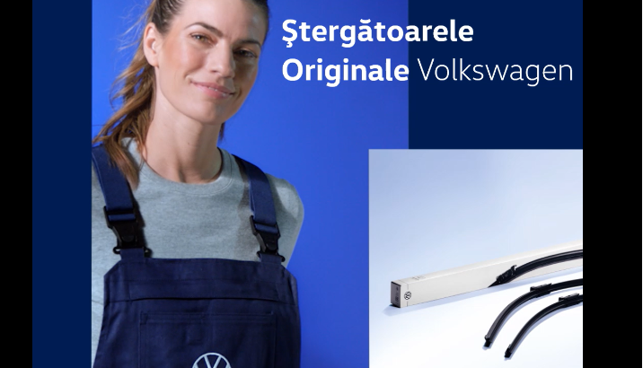 Ștergatoarele originale Volkswagen