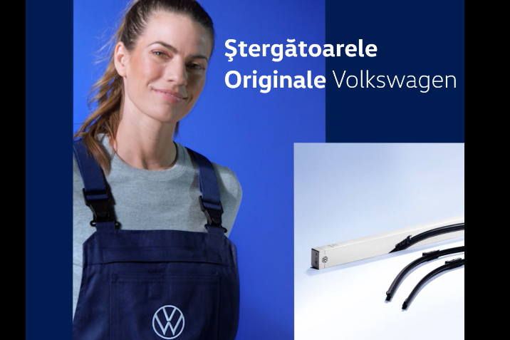 Ștergatoarele originale Volkswagen